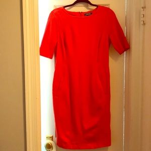 Lands End Elbow Pointe Sheath Dress Size 8